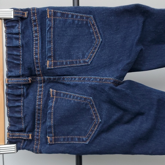 Toddler Dark Wash Skinny Jeans with Stretch - Picture 5 of 7